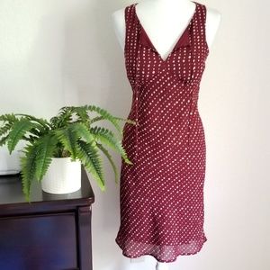 FLP Faith Love Passion Polka Dot V-Neck Tank Dress